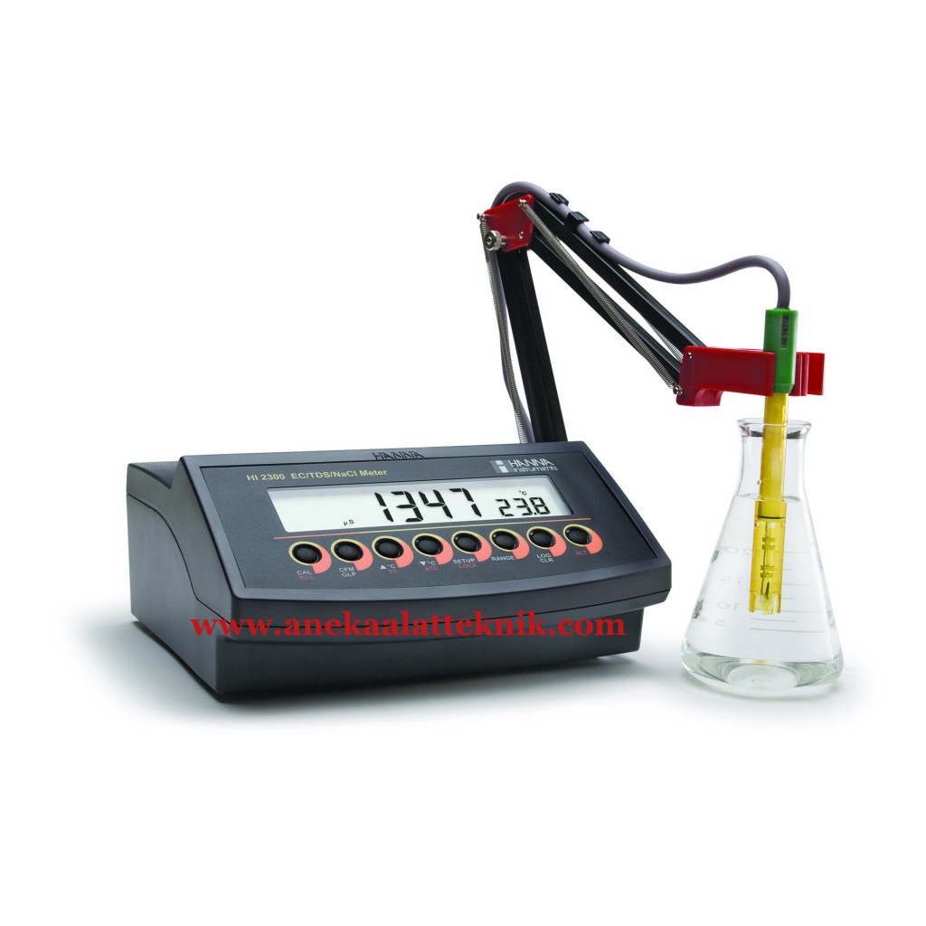 Autoranging EC , TDS , Salinity Benchtop Meter HANNA – HI 2300