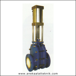 PNEUMATIC CERAMIC DOUBLE - DISC GATE VALVE ARITA