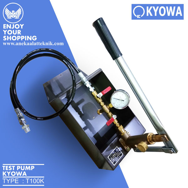 Mesin Test Pump & Tester Manual Kyowa T-100K Test Pump 100 KG