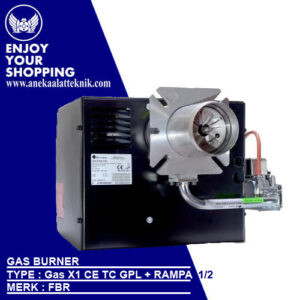 Gas Burner FBR Type GAS X1 CE TC GPL + RAMPA 1/2