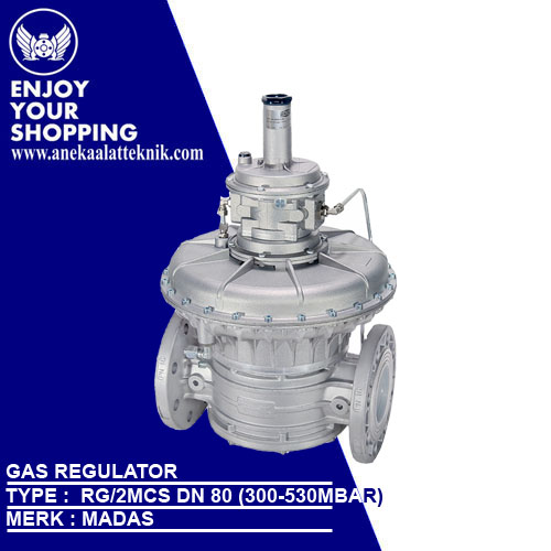 Gas Regulator Madas Type RG/2MCS DN80