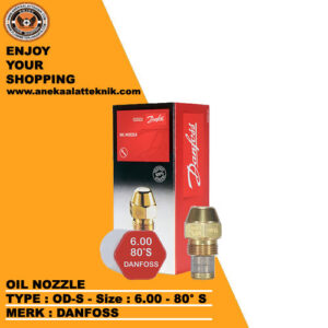 Oil Nozzle Danfoss Type OD-S Size 6.00-80 Deg S
