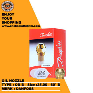 Oil Nozzle Danfoss Type OD-B Size 25.00-60 Deg B