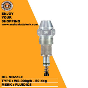 Oil Nozzle Fluidics Type WE-90Kg/h-50deg