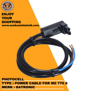 Photocell Satronic Type Power Cable For MZ770S