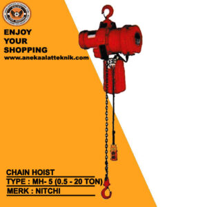 Chain Hoist Nitchi Type MH-5 (0.5-20 Ton)