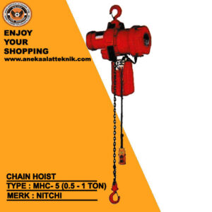 Chain Hoist Nitchi Type MHC-5 (0.5-1 Ton)