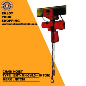 Chain Hoist Nitchi Type EMT-MH-5 (0.5-10 Ton)