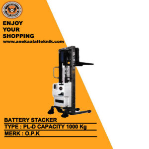 Battery Stacker Merk O.P.K Type PL-D 1000kg