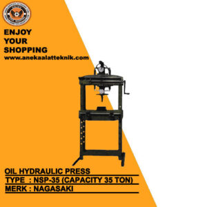 Oil Hydraulic Press Nagasaki Type NSP-35 (Capacity 35 TON)