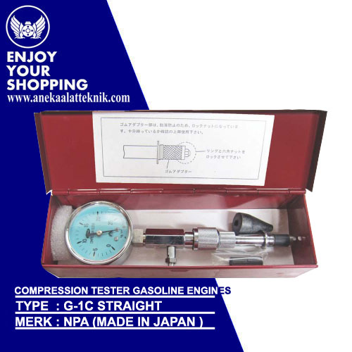 Compression Tester Gasoline Engines Merk NPA G-1C Straight