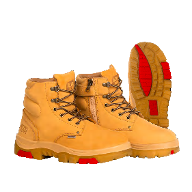 Sepatu Safety Merk Aetos Tipe Alpha Range Uranium Zipper